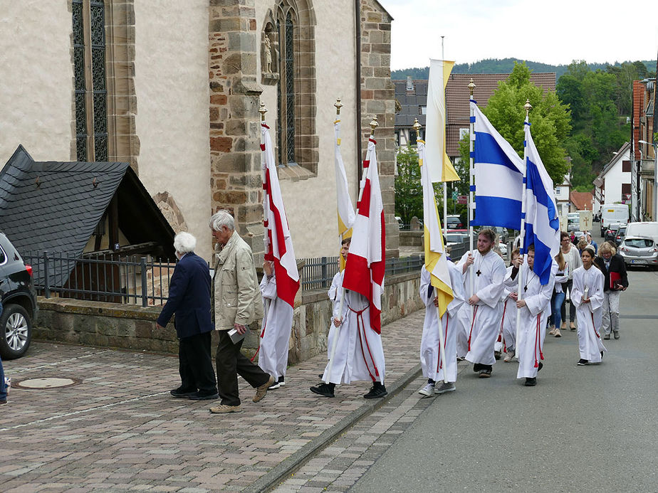 Bittprozession an Christi Himmelfahrt (Foto: Karl-Franz Thiede)